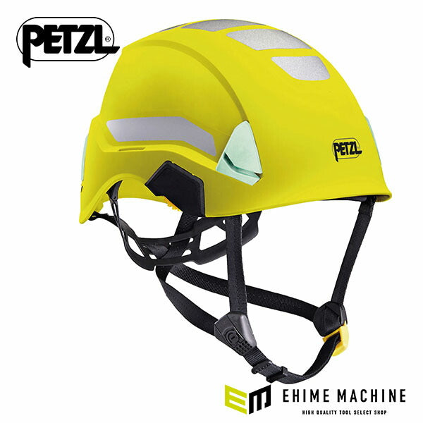 日本正規品 ペツル ストラト ヘルメット ハイビズ イエロー (A020CA00)(3342540827516) PETZL