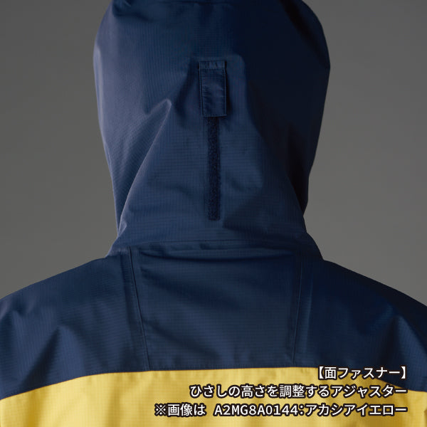 ミズノ A2MG8A0140 ベルグテックEX ストームセイバーVI レインスーツ 上下セット XLサイズ ピスタチオ メンズ A2MG8A01 レインコート カッパ 雨具