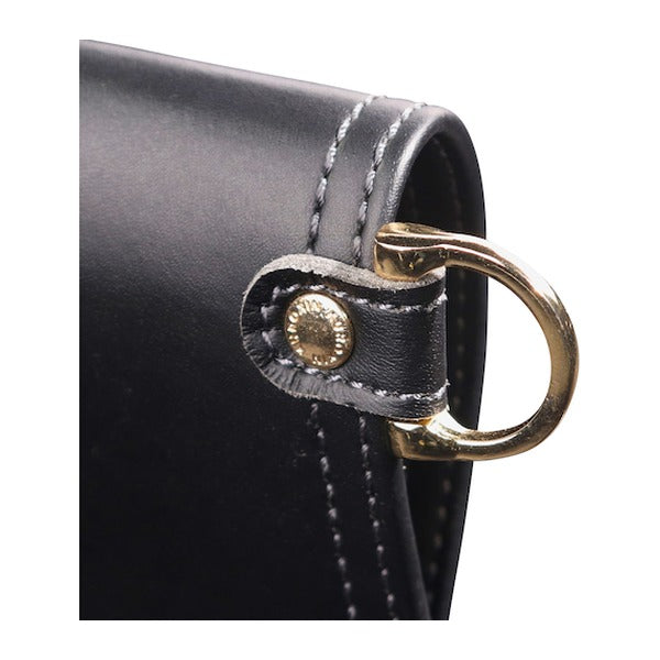 フジ矢 腰袋3段(黒金)LIGHT PU LEATHER SERIES (AB-23BG)(4952520414118) FUJIYA 工具