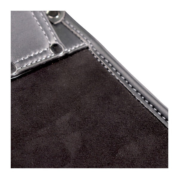 フジ矢 腰袋3段(黒金)LIGHT PU LEATHER SERIES (AB-23BG)(4952520414118) FUJIYA 工具
