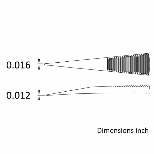 日本正規品 アイデアルテック 0.4MM ステンレスピンセット(耐酸/磁) (AC.SA.6.ITE)(7640174711703) ideal-tek