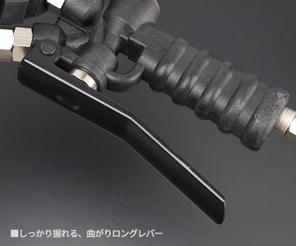 Autobahn AGE8035-5 タイヤゲージ ブラック Max 350kPa L型 クリップチャック仕様 アウトバーン