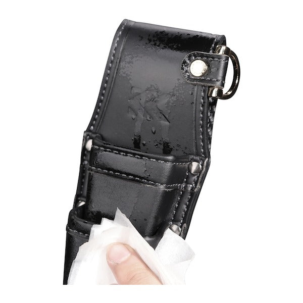 フジ矢 ペン型電動ドライバーホルダー(黒金)LIGHT PU LEASER SERIES (AH-21BG)(4952520414231) FUJIYA 工具