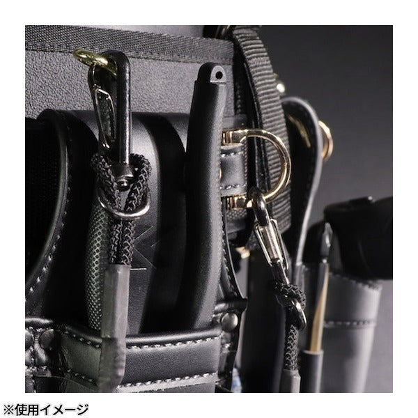 フジ矢 ペン型電動ドライバーホルダー(黒金)LIGHT PU LEASER SERIES (AH-21BG)(4952520414231) FUJIYA 工具