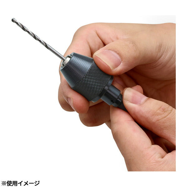 アネックス 簡易型キーレスドリルチャック 1.5~6.5mm 丸軸ドリル対応 (AKL-160)(4962485273866) ANEX