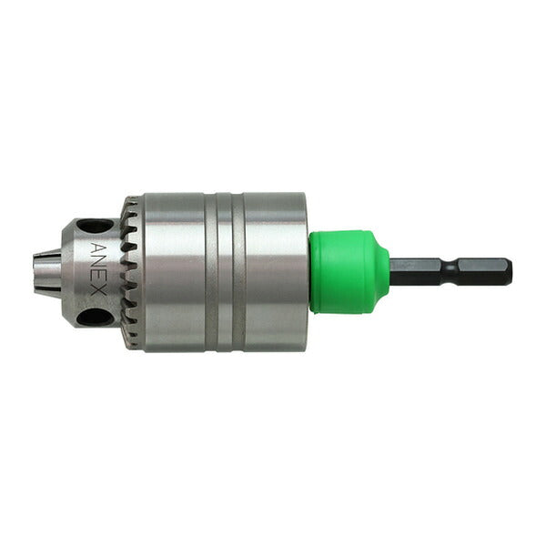 アネックス キーレスドリルチャックハイブリッドタイプ 1.5~10mm 丸軸ドリル対応 (AKL-200)(4962485273811) ANEX