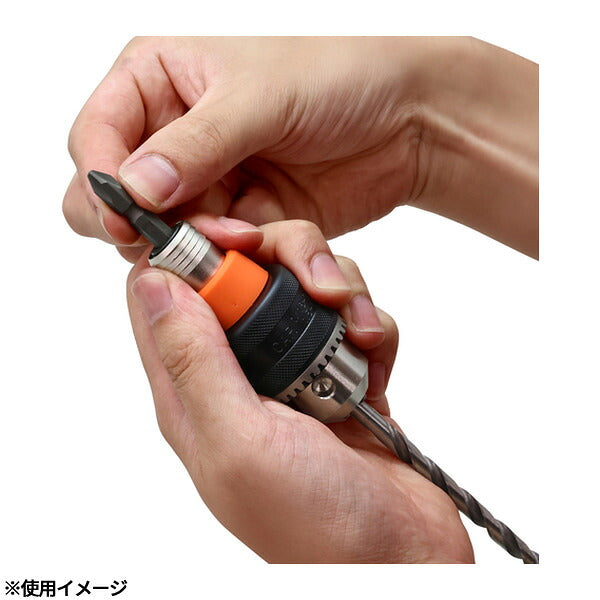 アネックス ビット交換式ドリルチャック 1.5~10mm 電動工具用 (AKL-250E)(4962485273651) ANEX