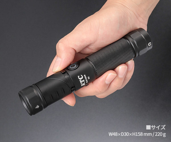KTC 充電式LEDフレキシブルライト ハンドライトタイプ (AL816HA)(4989433778020) 京都機械工具