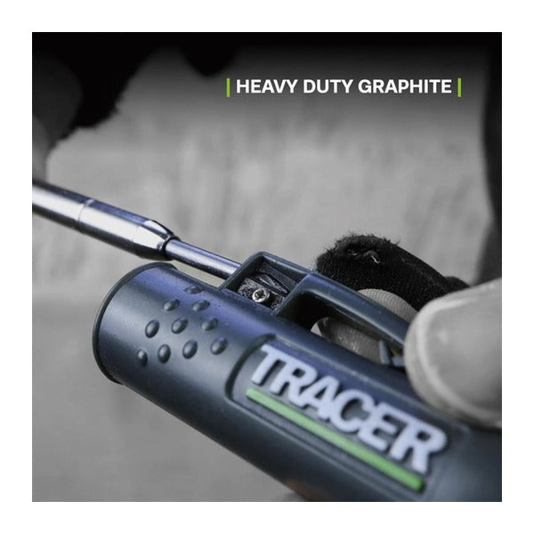 日本正規品 トレイサー ディープホールシャープペンシル 2.8mm 2B 替芯6本付 深穴マーキング 建築用シャープペン (AMK1)(0761856099548) TRACER
