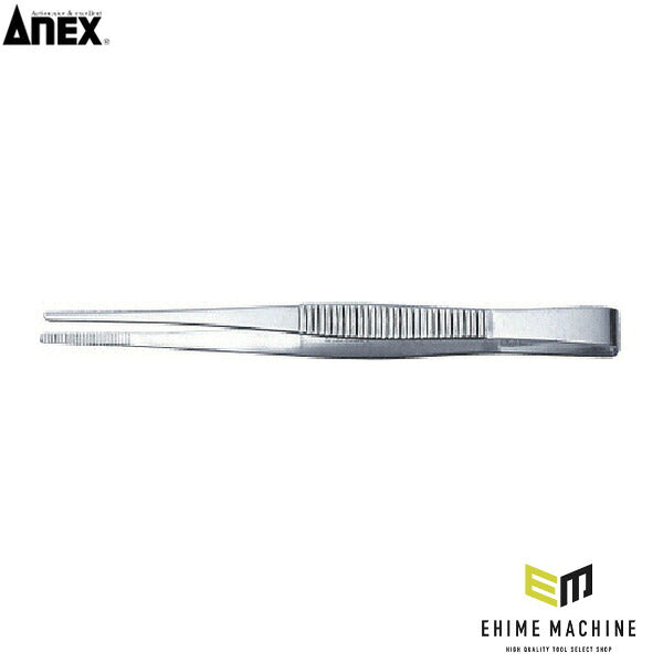 アネックス ステンレスピンセット 115mm直 ステンレス (120)(4962485091019) ANEX