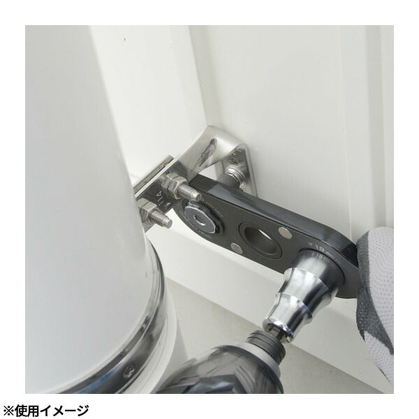 アネックス オフセットアダプター用ビットアダプターショートタイプ 狭所 隅打ち (AOA-19BAS)(4962485273996) ANEX