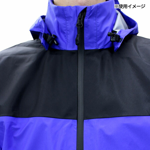 前垣 フルハーネス対応レインジャケット ロイヤルブルー AP1900BLUE MAEGAKI カッパ 合羽 レインコート ワークウェア 雨具 雨合羽 メンズ レディース
