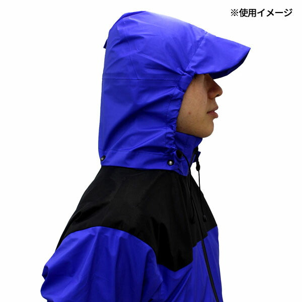 前垣 フルハーネス対応レインジャケット ロイヤルブルー AP1900BLUE MAEGAKI カッパ 合羽 レインコート ワークウェア 雨具 雨合羽 メンズ レディース
