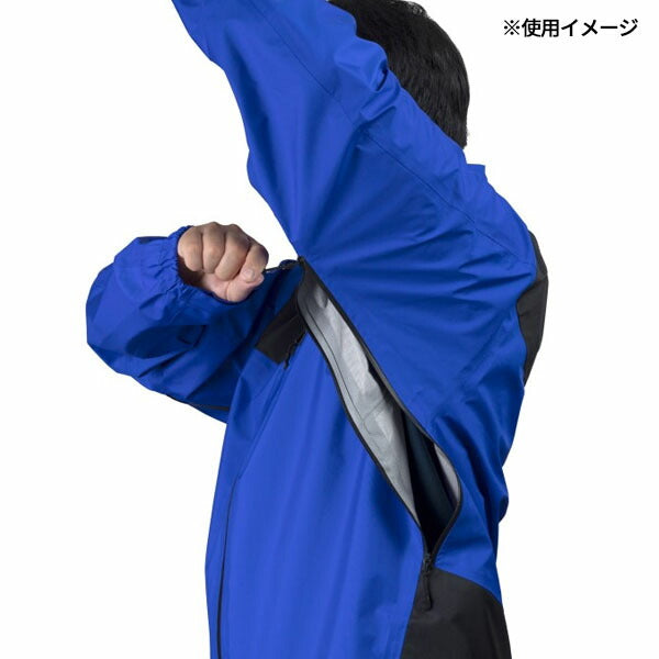 前垣 フルハーネス対応レインジャケット ロイヤルブルー AP1900BLUE MAEGAKI カッパ 合羽 レインコート ワークウェア 雨具 雨合羽 メンズ レディース