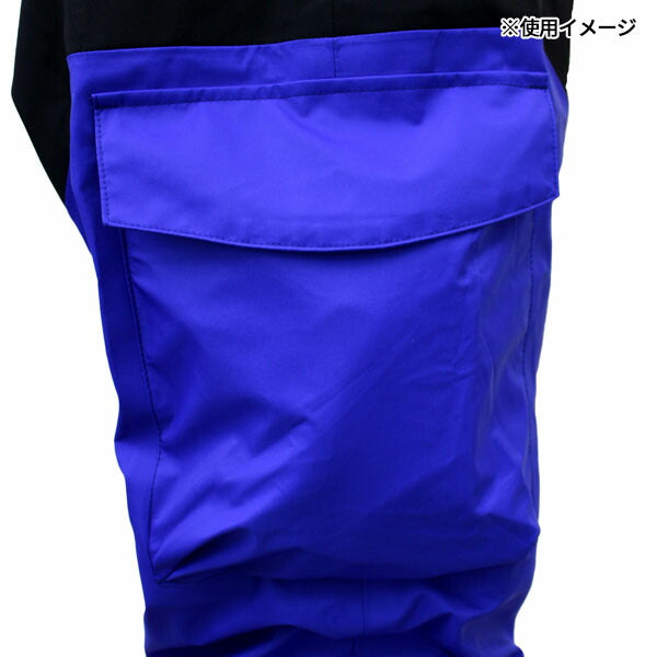 前垣 フルハーネスV型対応レインパンツ ロイヤルブルー AP950BLUE MAEGAKI カッパ 合羽 雨具 雨合羽 メンズ レディース