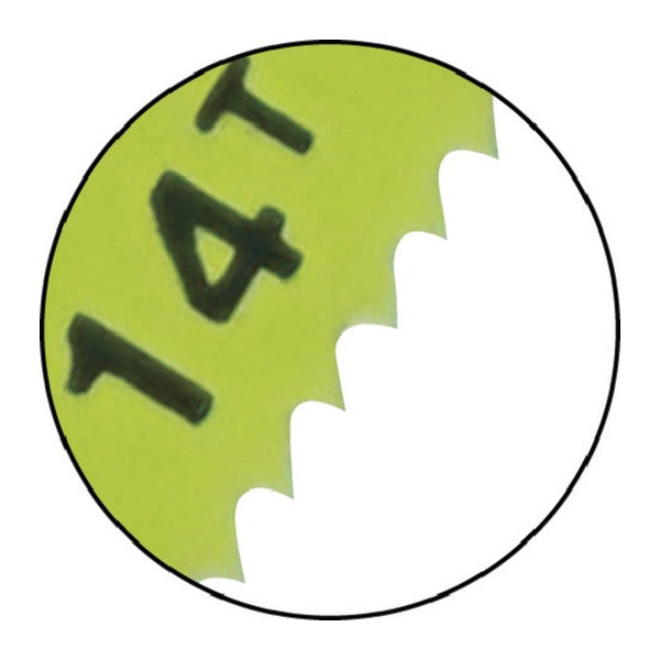 日平機器 エアソー替刃 14山 10枚入り 全長96mm プラスチック用 (AS-22B-14)(4580117393470) NIPPEI KIKI