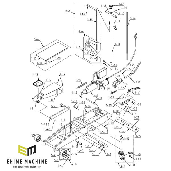 メーカー直送品] マサダ ASJ-50ML用パーツ【後車輪ASSY】 50ML-KO