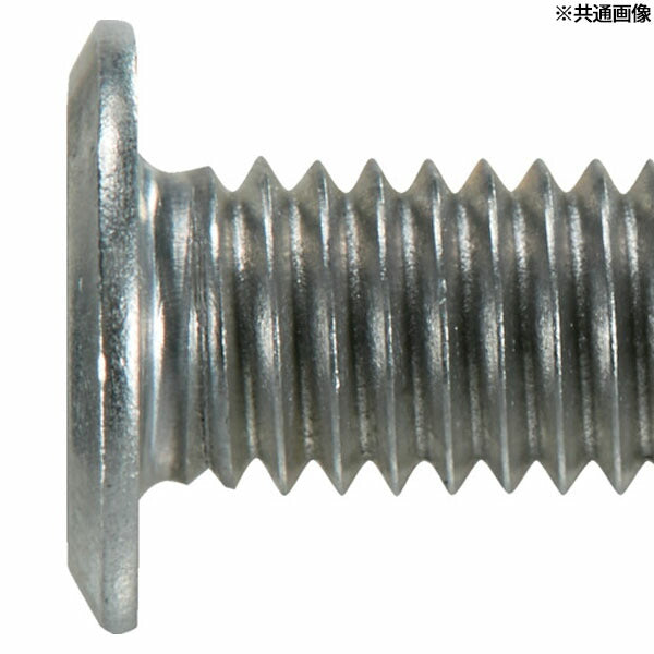 TRUSCO B184-0416 ヘックスローブ超極低頭ねじ アルミ M4×16 10本入(4550414133734) トラスコ中山
