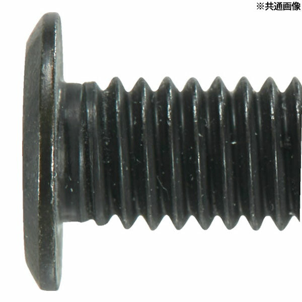 TRUSCO B185-0608 ヘックスローブ超極低頭ねじ ステンレス 黒染 M6×8 10本入(4550414091676) トラスコ中山