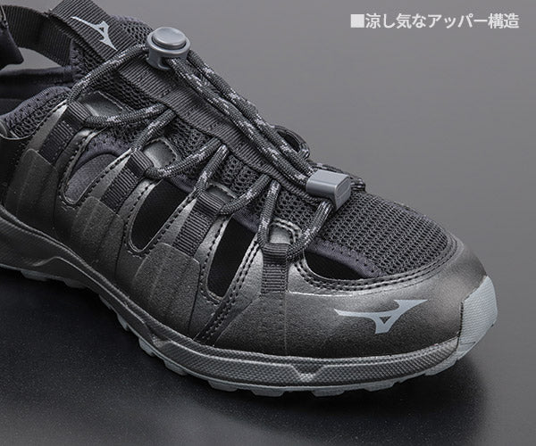 ミズノ B1GA240009 スニーカーサンダル 水陸両用 WAVE EVOKE SWITCH ユニセックス ブラック MIZUNO