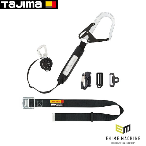 タジマ 胴ベルト用KR150FA L4 スチールベルトMセット (B1SMKR-L4BK)(4975364267481) TAJIMA TJMデザイン