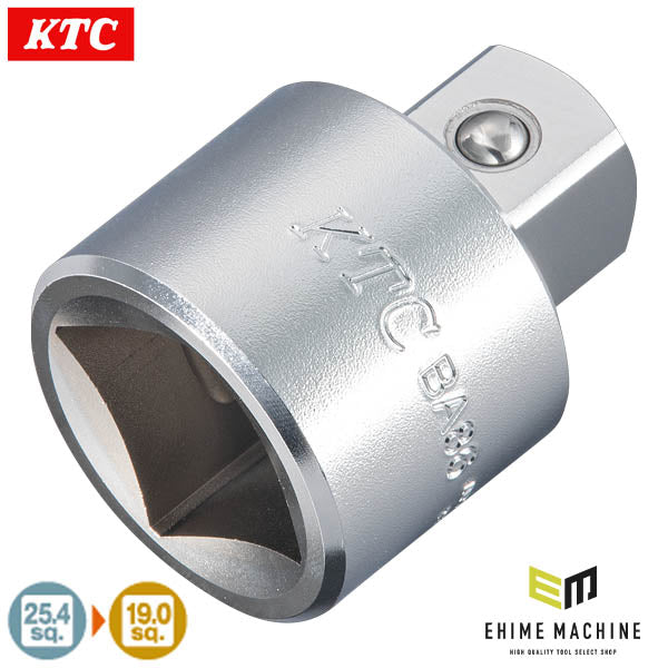 KTC (25.4SQ)ソケットアダプタ (BA86)(4989433615615) 京都機械工具
