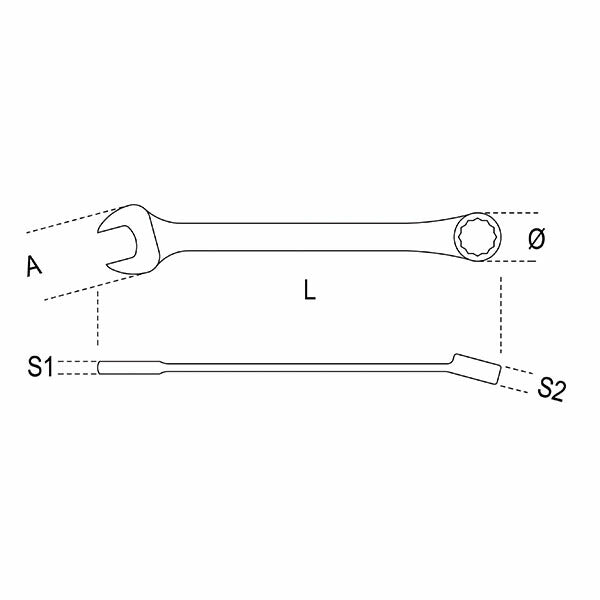日本正規品 ベータ スイベルギアレンチ 14mm (142SN 14)(8014230424835) Beta