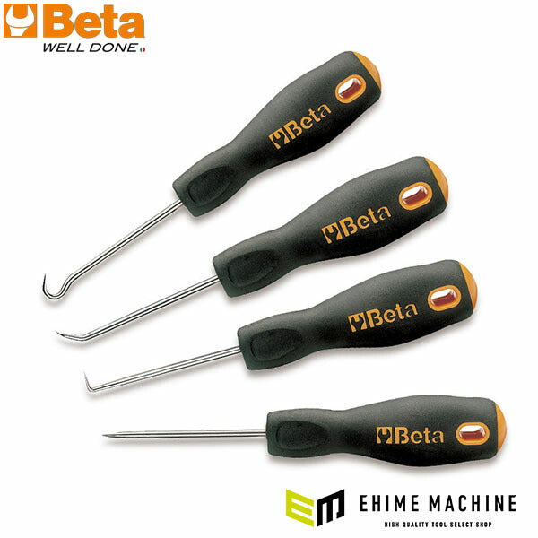 日本正規品 ベータ ピック&フックツールセット 4本組 (1687/S4)(8014230472478) Beta