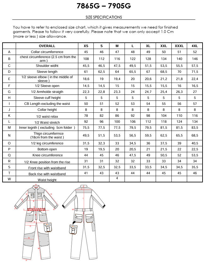 日本正規品 ベータ ワークオーバーロール 軽量型 Mサイズ (7865G M)(8054809136783) Beta