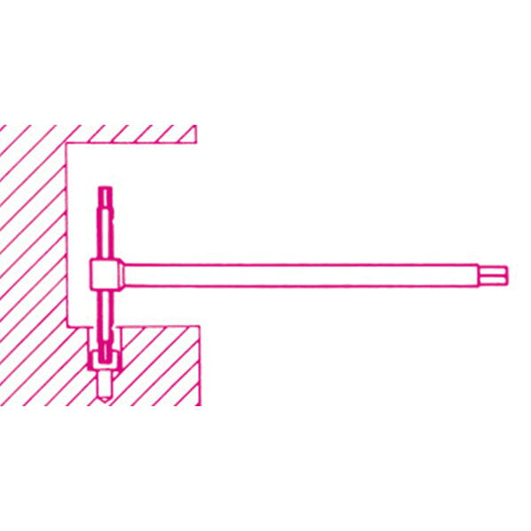 日本正規品 ベータ スライド式Tハンドル六角レンチ 7mm (951 7)(8014230038407) Beta