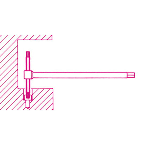 日本正規品 ベータ スライド式Tハンドルトルクスレンチ T27 (951TX 27)(8014230377766) Beta