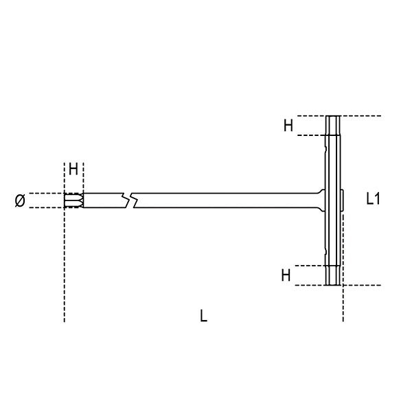 日本正規品 ベータ スライド式Tハンドルトルクスレンチ T27 (951TX 27)(8014230377766) Beta