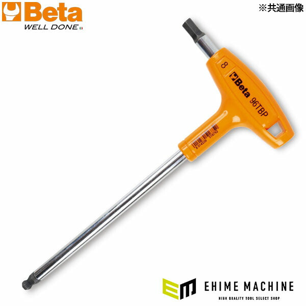 日本正規品 ベータ T型ハンドル六角レンチ 6mm ボールポイント付 (96TBP 6)(8014230516738) Beta