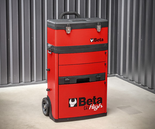 メーカー直送品] 日本正規品 ベータ ツールトロリー RED (C41H-R