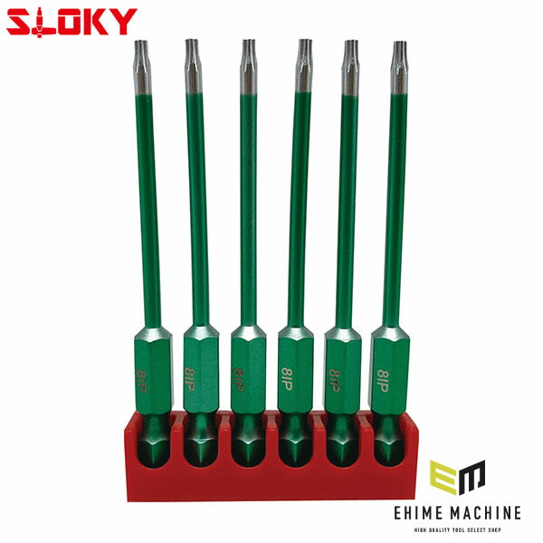 スローキー 6本組75mmIPビット 08IP (BIT75-08IP)(4545301111650) SLOKY