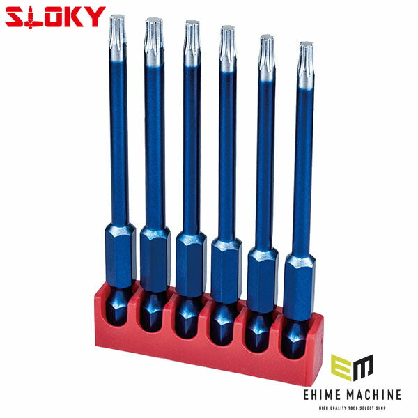 スローキー 6本組75mmIPビット 15IP (BIT75-15IP)(4545301111681) SLOKY