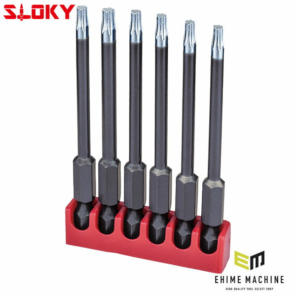 【6月の特価品】スローキー 6本組75mmIPビット 20IP (BIT75-20IP)(4545301111698) SLOKY