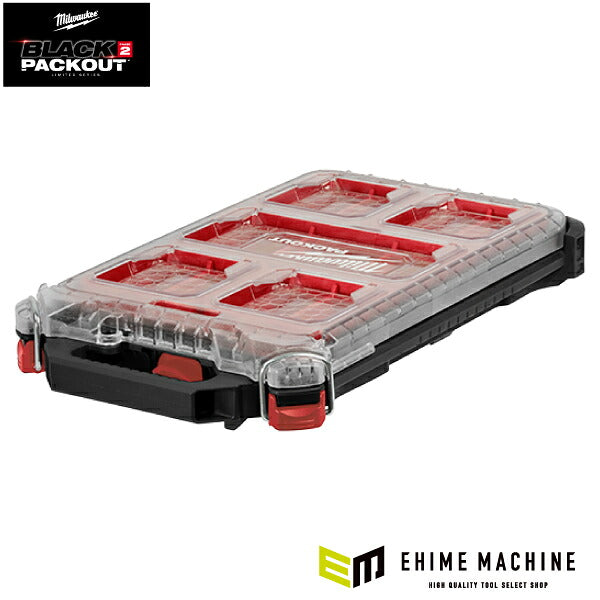 日本正規品 ミルウォーキー PACKOUT ロープロファイルオーガナイザー ブラック Sサイズ (4932471065)(4573592056947) milwaukee