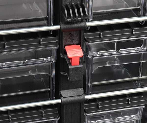 【ワケあり特価品】 (状態A) 日本正規品 ミルウォーキー PACKOUT パーツキャビネットオーガナイザー ブラック (4932498323)(4573592058019) milwaukee