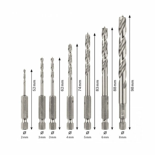 日本正規品 ボッシュ 7p モッコウキリセット 2607019923 (3165140517034) BOSCH