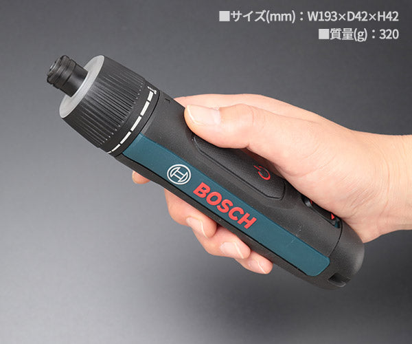 日本正規品 BOSCH BOSCHGO3 コードレスドライバー ボッシュ Bosch GOコードレスドライバー ボッシュゴー