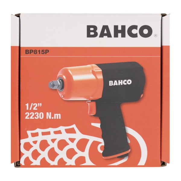 日本正規品 バーコ 軽量超強力型 1/2 エアインパクトレンチ (BP815P)(7314150569854) BAHCO
