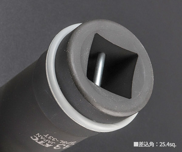 KTC インパクトディープソケット 差込角25.4mm(25.4sq.)(1/1) サイズ33mm 六角 ピン・リング付 (BP8L-33TP)(4989433155968) 京都機械工具
