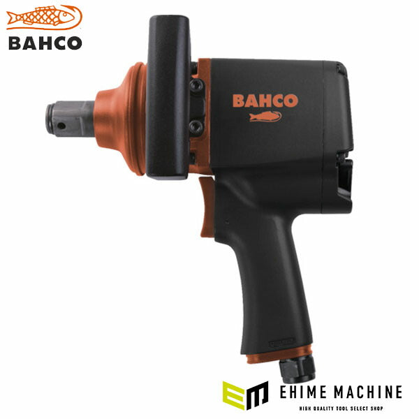 日本正規品 バーコ エアインパクトレンチ 1ドライブ ソケット差込角25.4mm 最大締付トルク2441N・m 全長378mm (BP905P)(7314150336210) BAHCO