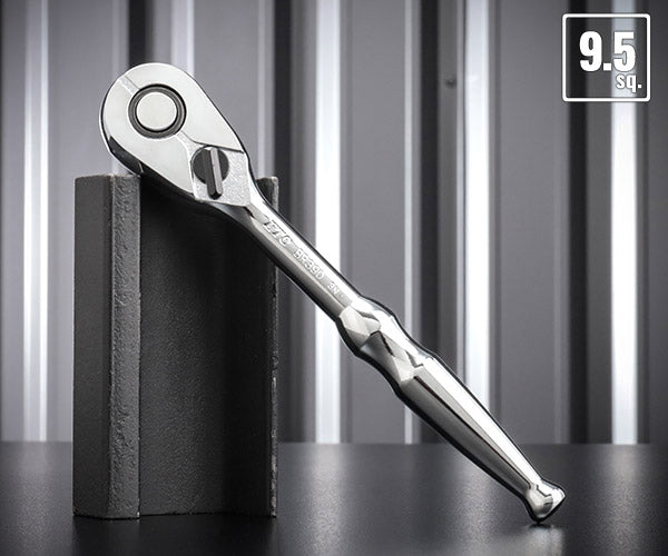 【11月の特価品】KTC BR390 ラチェットハンドル 差込角9.5mm(9.5sq.)(3/8) 全長180mm ギア数90 京都機械工具