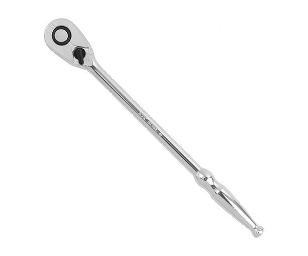 KTC ロングラチェットハンドル 差込角9.5mm(9.5sq.)(3/8) 送り角4° 90ギア (BR390L)(4989433616483) 京都機械工具