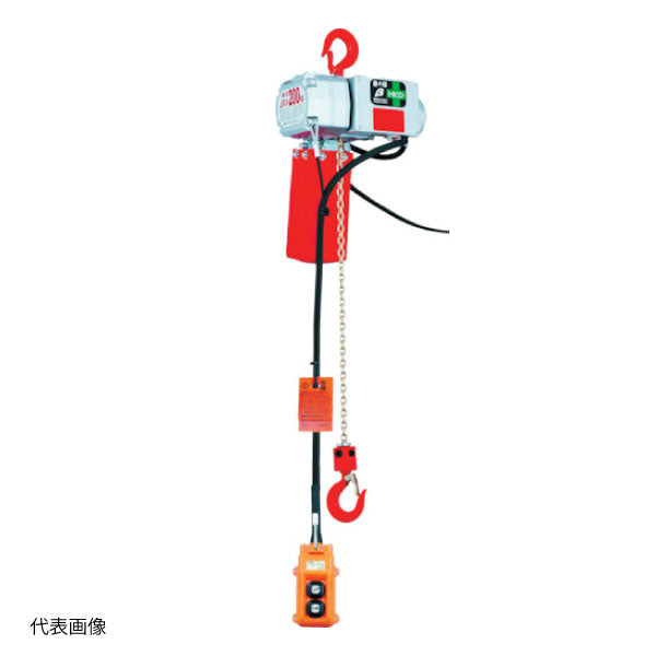 象印 ベータ型小型電気チェーンブロック 200kg BS-K2060 荷重0.2t 揚程6m コンパクト軽量タイプ チェンブロック