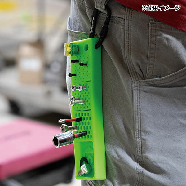 【11月の特価品】日本正規品 ボルトスター ビットオーガナイザーカラビナ付 2.0 グリーン BTS-100004G (0860013026721) BOLTSTER