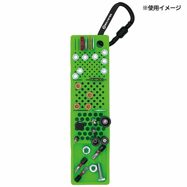 【11月の特価品】日本正規品 ボルトスター ビットオーガナイザーカラビナ付 2.0 グリーン BTS-100004G (0860013026721) BOLTSTER
