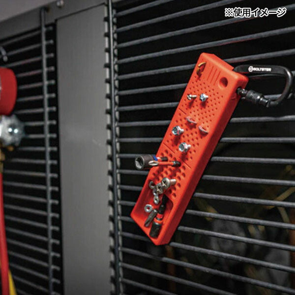 【11月の特価品】日本正規品 ボルトスター ビットオーガナイザーカラビナ付 2.0 レッド BTS-100004R (0860013026714) BOLTSTER